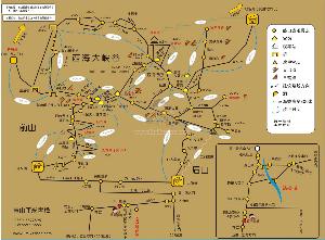 黄山风景区导游图