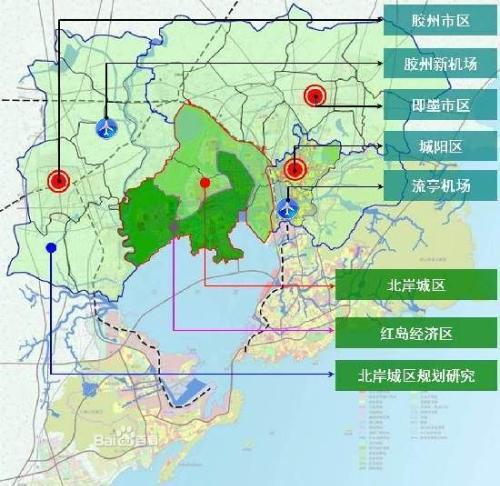 青岛未来辖区规划图