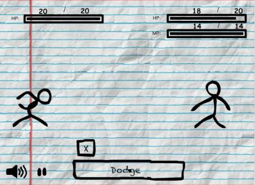 纸上火柴人格斗分解图图片