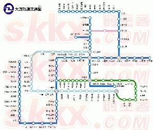 大连轻轨路线