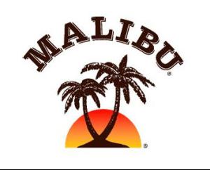 malibu rum;; 马利宝椰子朗姆酒;;                           标志