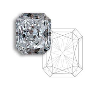 垫形钻石切工有58个切面