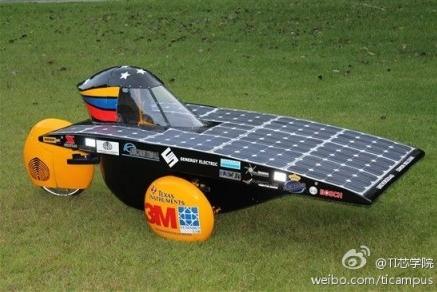 太阳能小汽车设计图展示