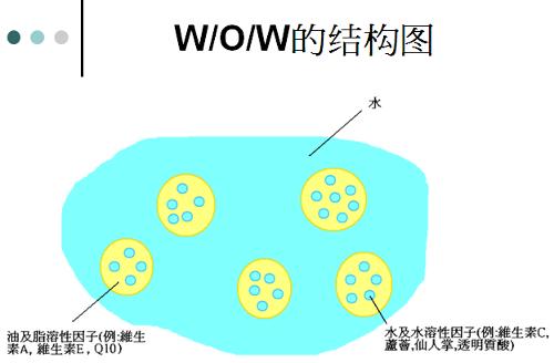 水包油包水技术