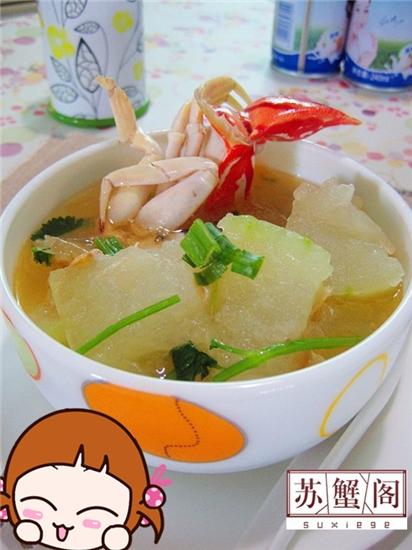 冬瓜蟹汤