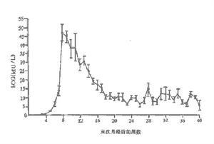 hcg即人绒毛膜促性腺激素,是英文human chorionic gonadotrophin三