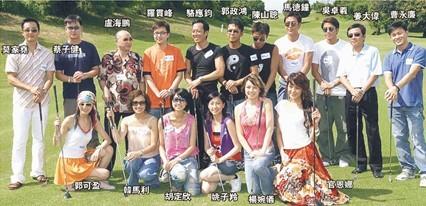 酒店风云演员合照