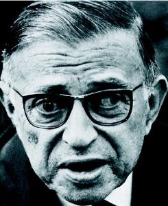 sartre ,(1905年6月21日-1980年4月15日),思想家,作家,存在主义哲学的