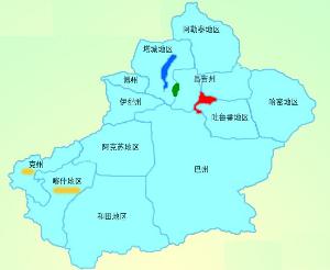 喀什地区位于祖国西陲,新疆维吾尔自治区西南部,地理坐标东经73°20