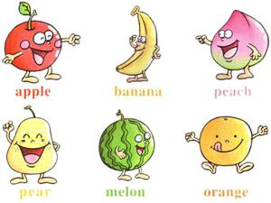 桃子的英文单词是什么?