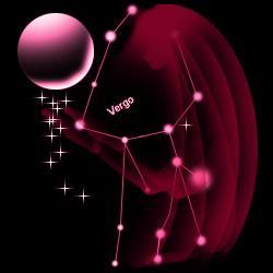 处女座(virgo)8月23日到9月22日,天文学上位于赤经13时20分,赤纬-5度