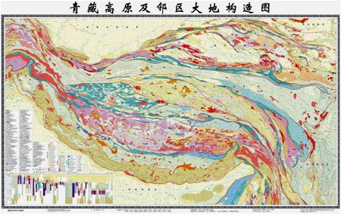 地质构造图