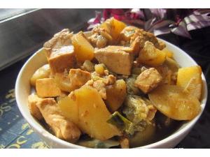 猪肉土豆炖豆腐+-+搜搜百科