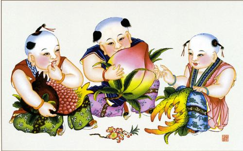 年画(中国民间艺术之一)