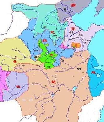 我国战国末期人口_战国时的中国地图 后期