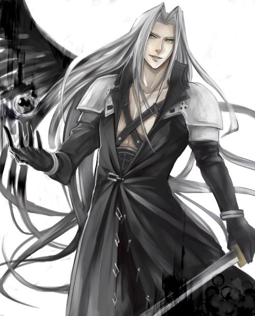 姓名:萨菲罗斯   英文名:sephiroth   假名:セフィロス   身高:六英尺