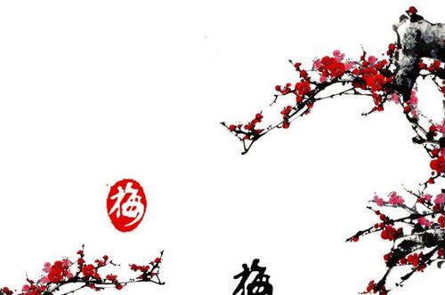 古诗文中常提到的梅,兰,竹,菊.
