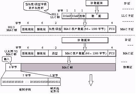 简述以太网帧格式