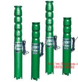 深井多级潜水泵是电机与水泵直联潜入水中工作的提水