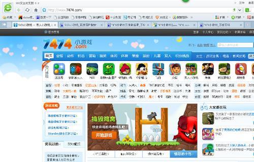 7474是一个近期崛起的flash小游戏门户