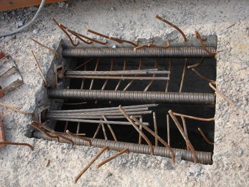 内缩量必须符合混凝土施工