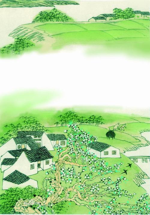 翁卷创作的乡村四月描写了江南什么四月的生活