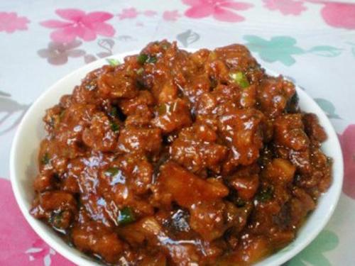 香菇炸肉酱