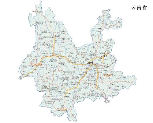 云南政区图高清全图