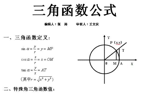 三角函数