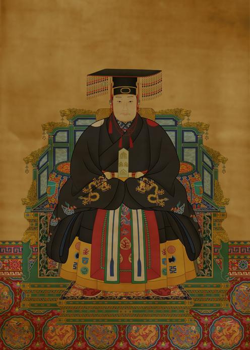 明神宗万历皇帝图片