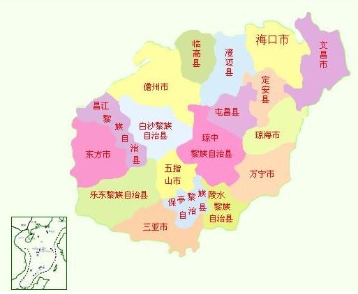 海南地图(资料图) (541 海南地图(资料图) (541