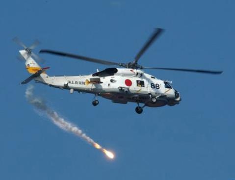 sh-60j反潜直升机