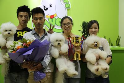 宠物美容比赛获奖-李博昭老师学生
