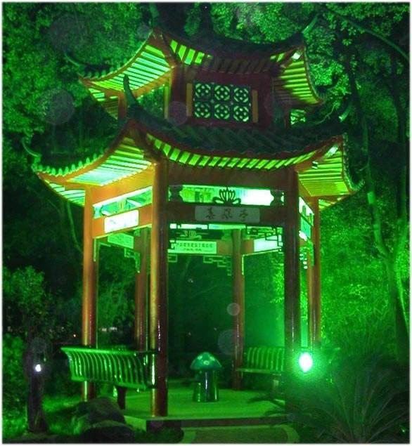 湖南生物机电职业技术学院夜景