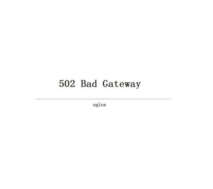 Roblox Error 502 Bad Gateway