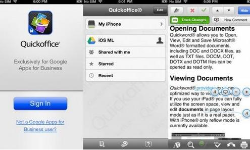 quickoffice document editor quickoffice document editor