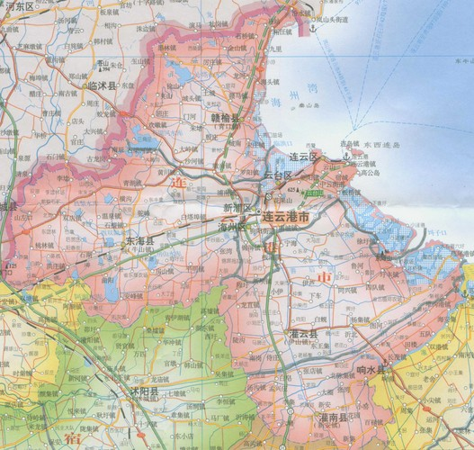 市域有明确行政建置始于秦代,在今市境海州置朐县,属东海郡.