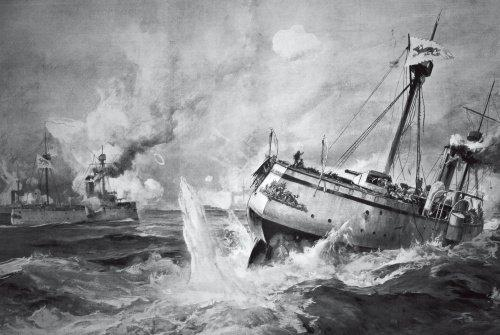 甲午中日战争形势图