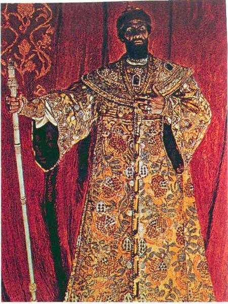 通常也称"伊凡四世"或"伊凡雷帝" 英译ivan the terrible
