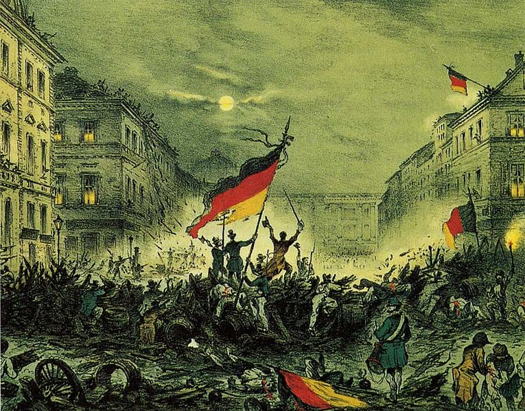 1848年3月,普鲁士也面临着席卷全欧洲的革命风潮,这场革命彻底推翻