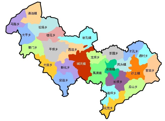 2000年,金沙县辖7个镇,19个乡.