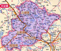 石南镇位于玉林市西北部,是兴业县城所在地,总面积129平方公里,水田