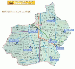 清河县地图