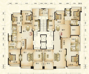 恒大名都户型图