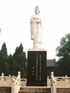 武则天雕像,画像