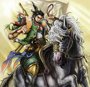 三国杀 孙策原画