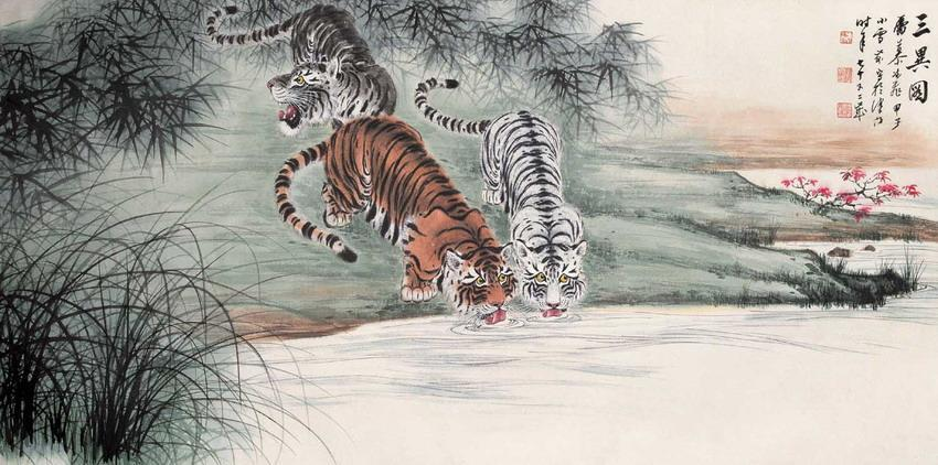 历史版本    里海虎在中国分布的叫新疆虎(学名:panthera tigris