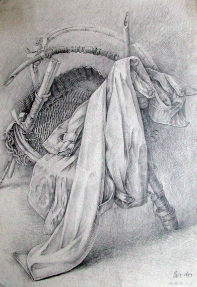 山西画家刘强先生素描作品