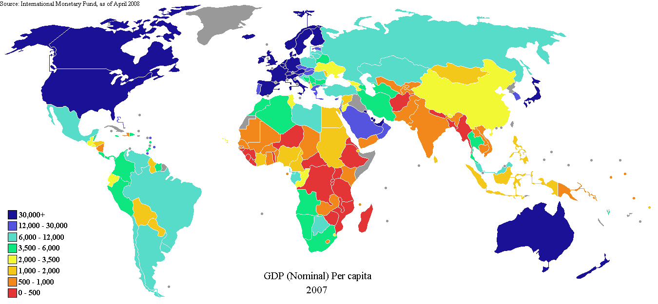 世界各国gdp