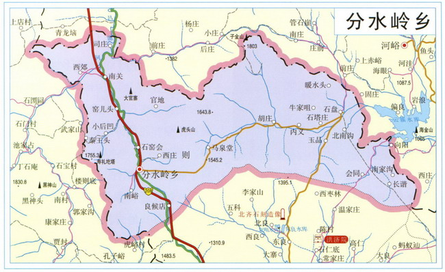 分水岭乡是武乡县最西北部的一个典型的农牧型乡镇,也是武乡县第三